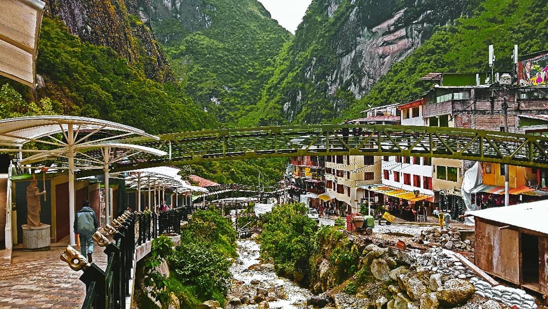 Picture in Aguas Calientes
