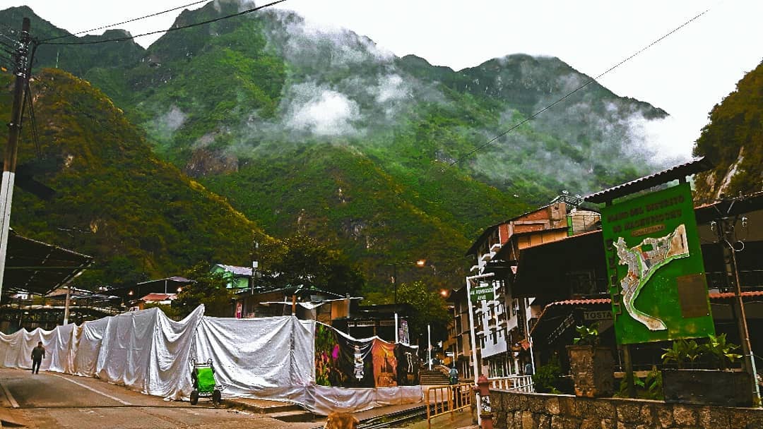 Picture in Aguas Calientes