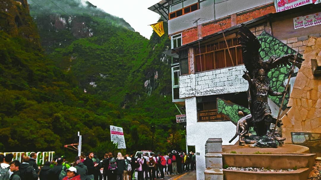 Picture in Aguas Calientes