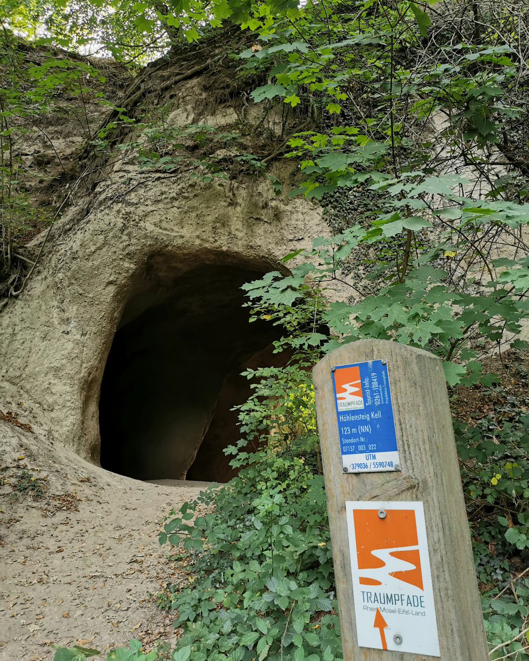 Picture in Trasshöhlen