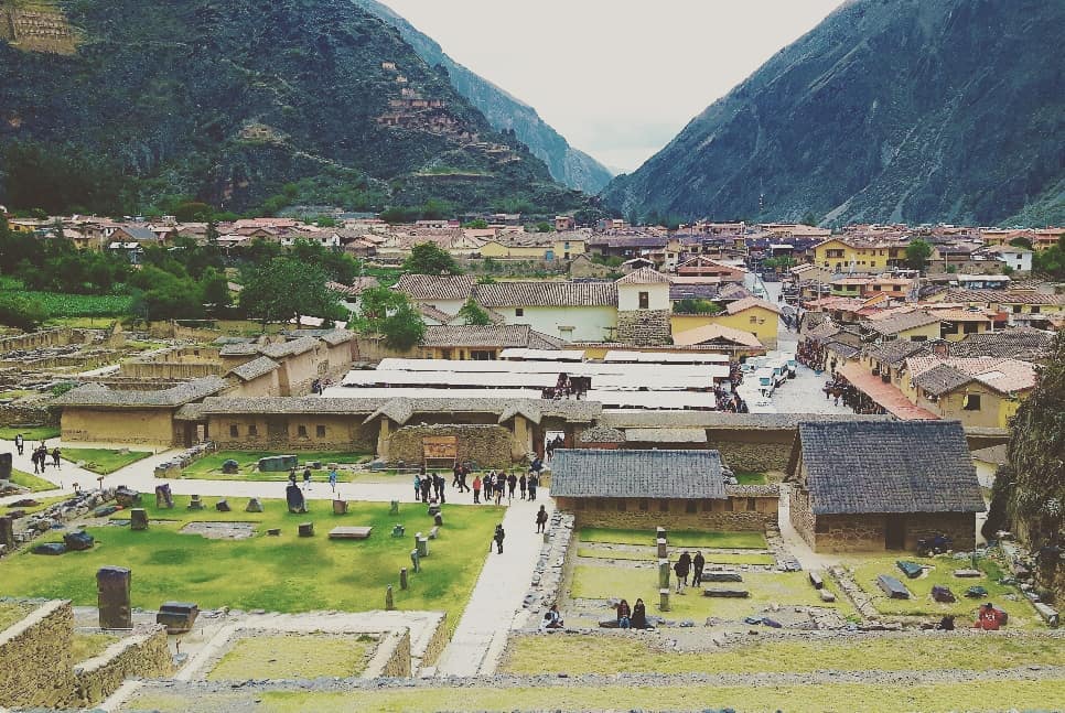 Picture in Ollantaytambo